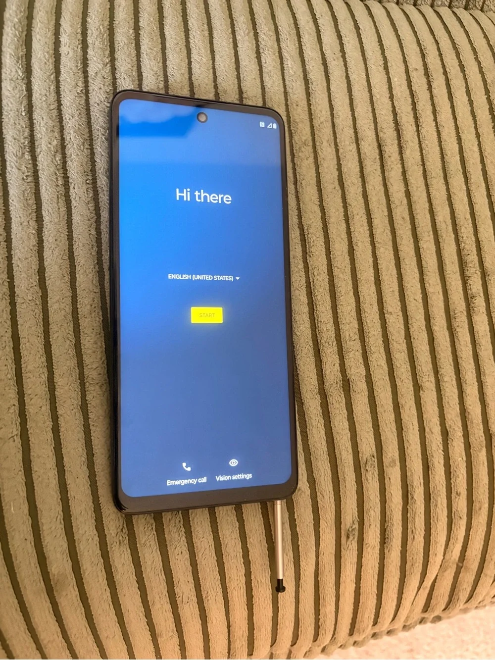 Motorola Stylus 5g Smartphone with Front And Bk Camera - Tap To Pay 50 Mp
